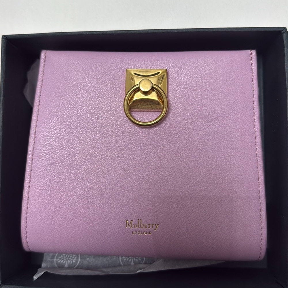 Pink Mulberry Wallet - Picture 2 of 5
